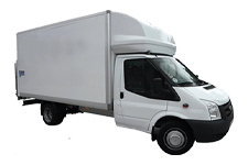 Car Hire Pontypool - Ford Luton 3.5 Ton Tail Box Lift Truck - Truck hire Pontypool